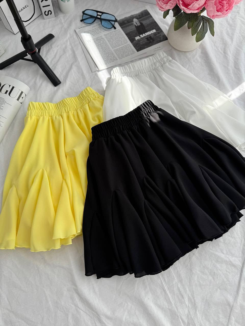 Skirt with built-in shorts from Pinterest