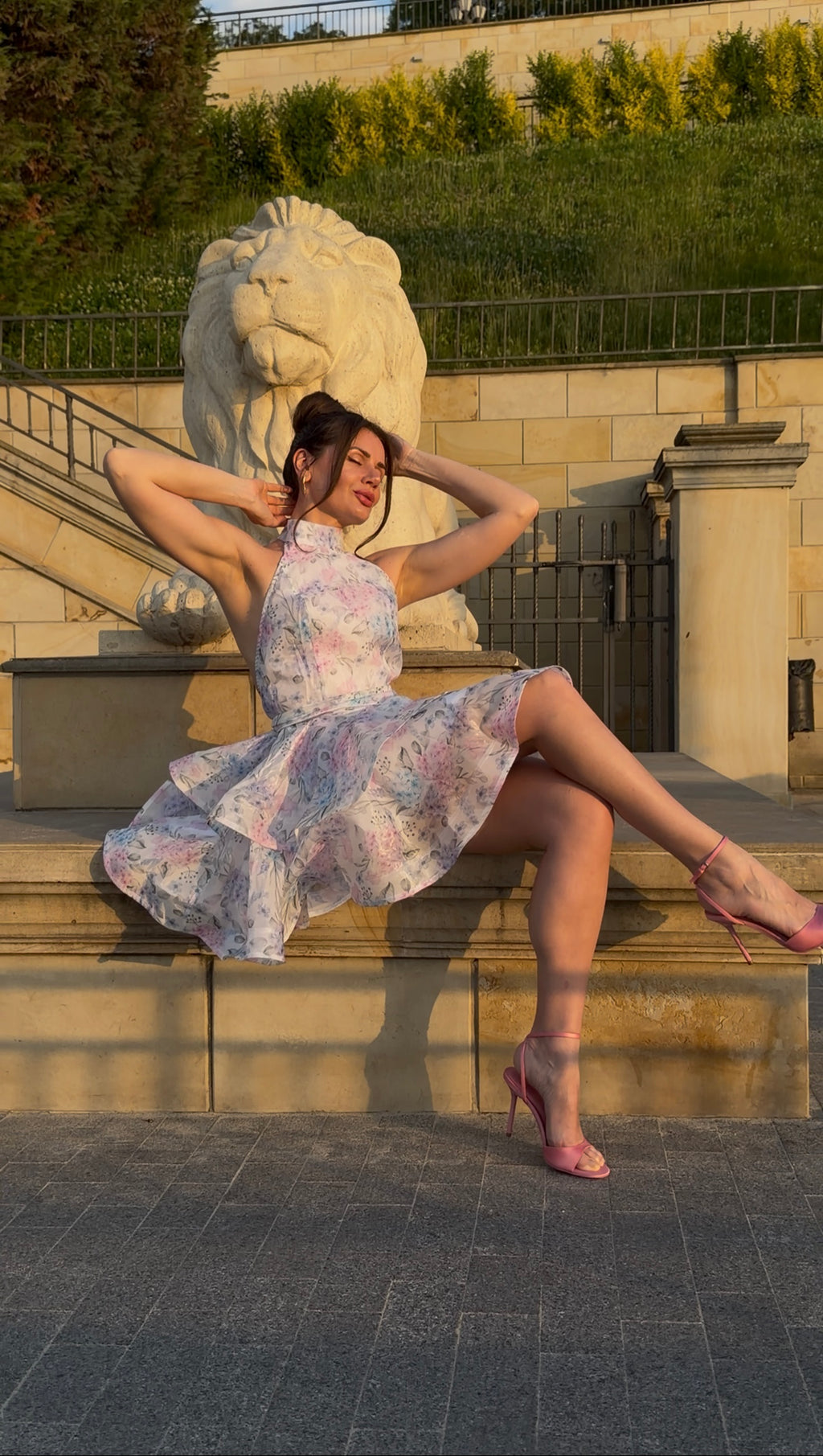 Organza Mini Dress