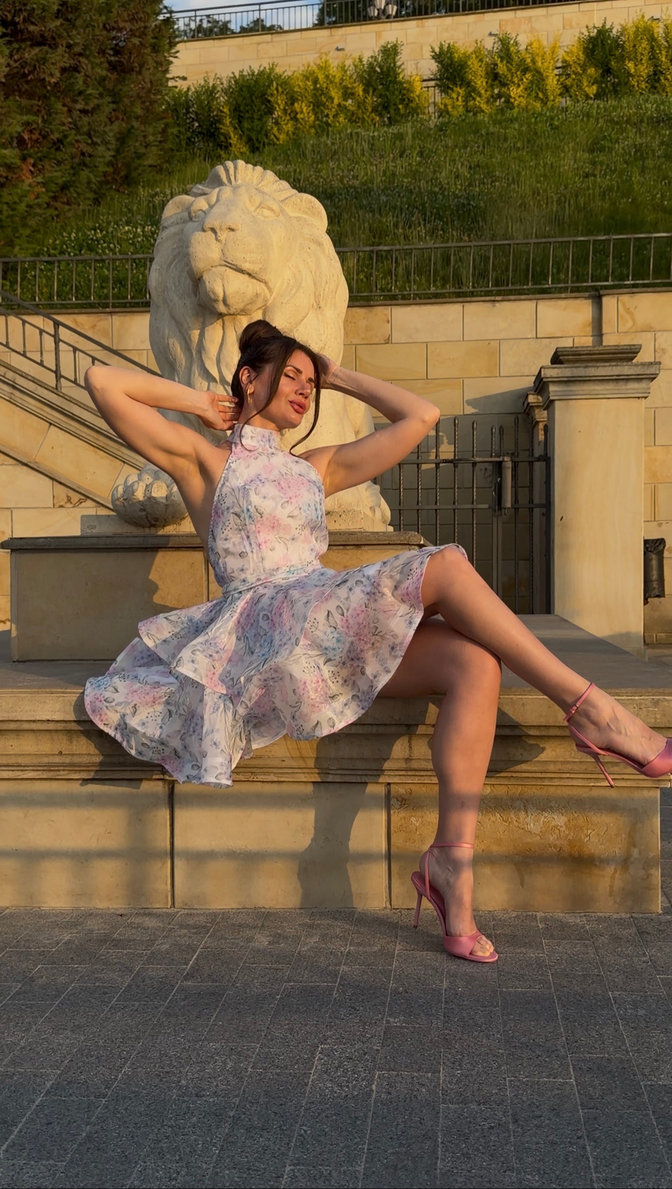 Organza Mini Dress