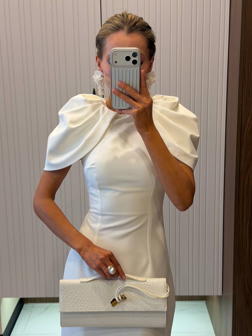 Sculpted Midi Dress