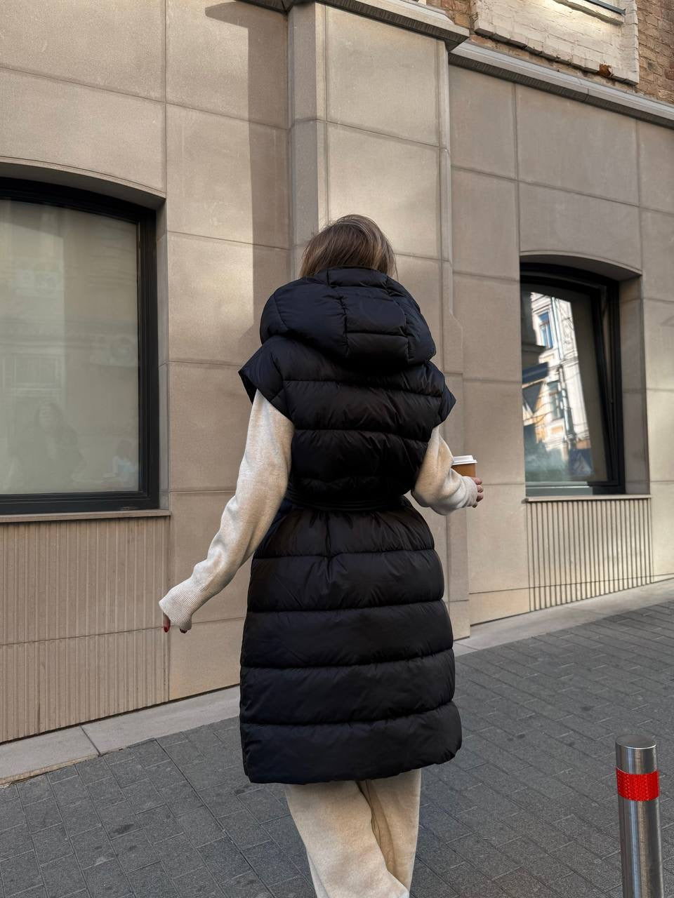 Extended Down Vest “Matis”