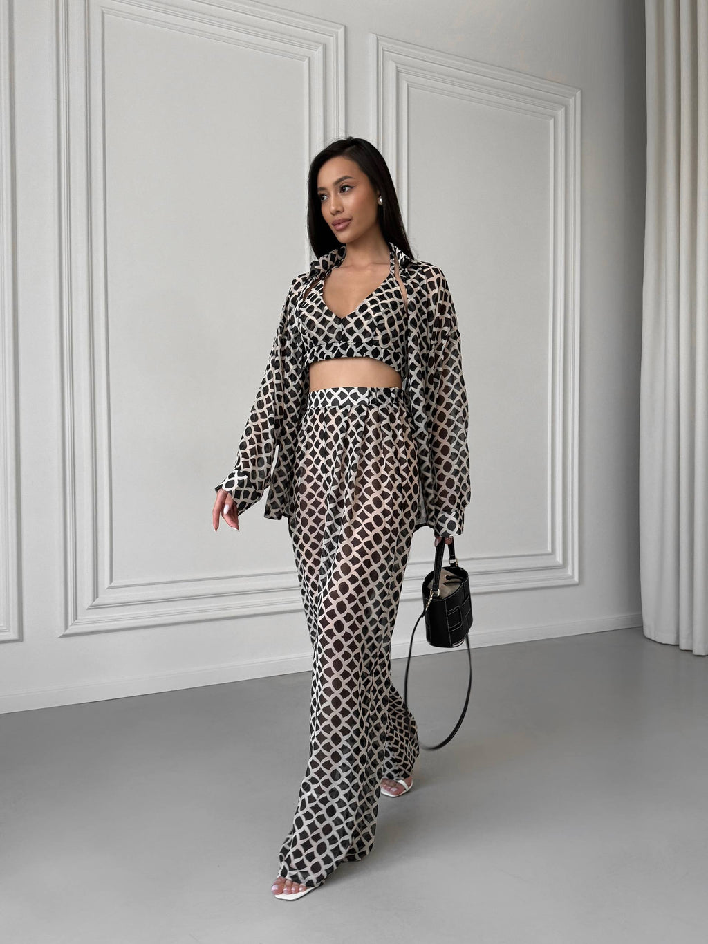 3-piece set “Cynthia Chiffon”