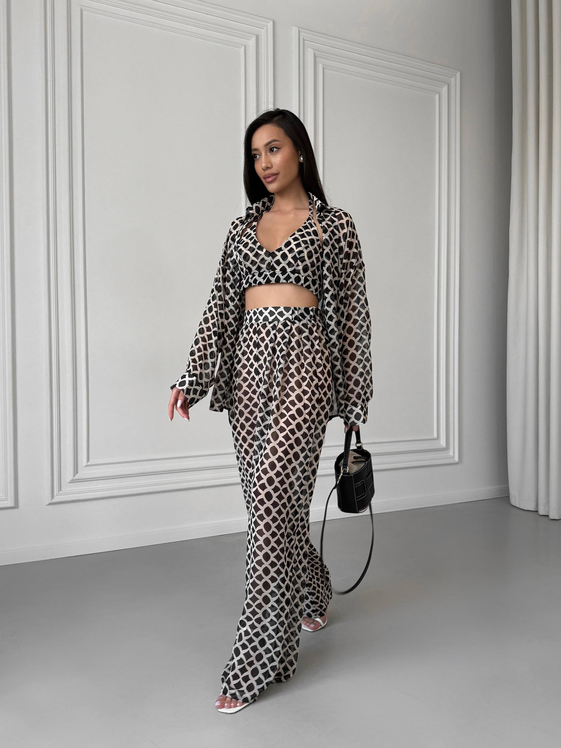 3-piece set “Cynthia Chiffon”