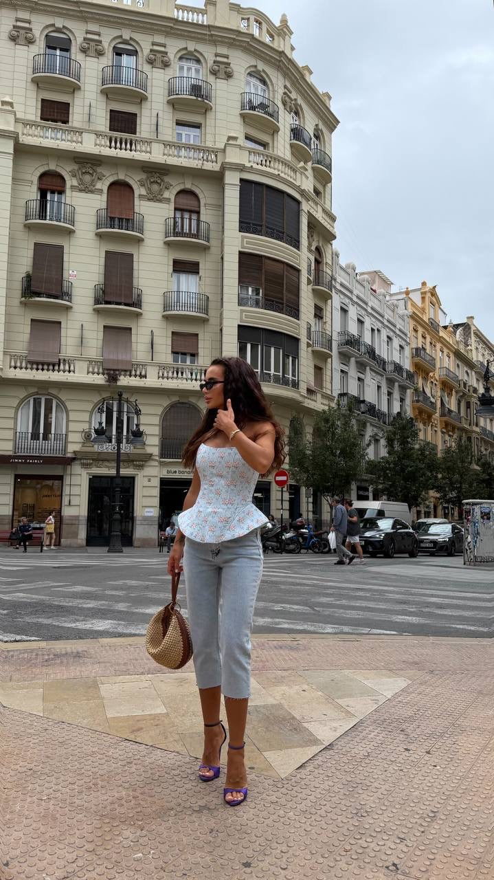 Denim Capris