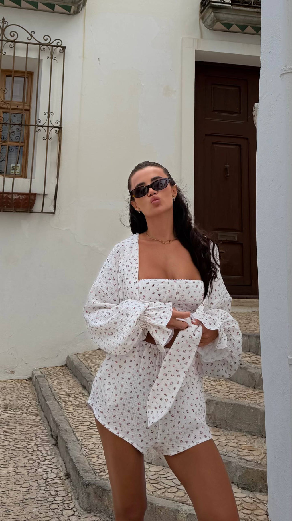 Muslin Three-Piece Set