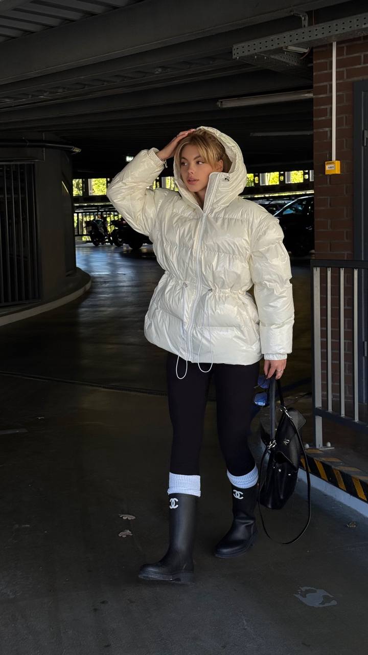 Transformer puffer jacket