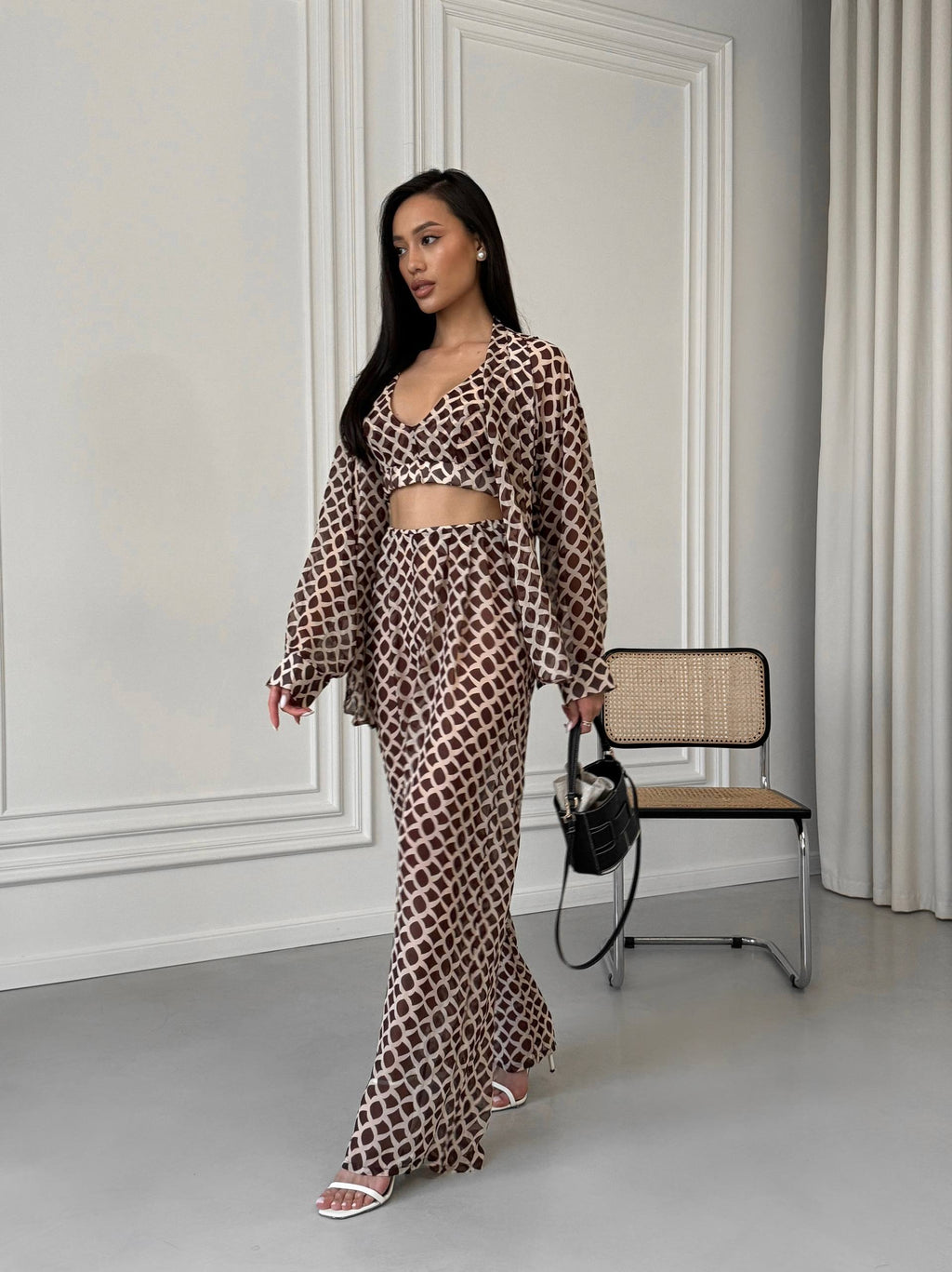 3-piece set “Cynthia Chiffon”