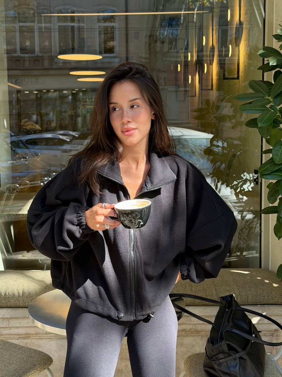 Long Zip-Up Fleece