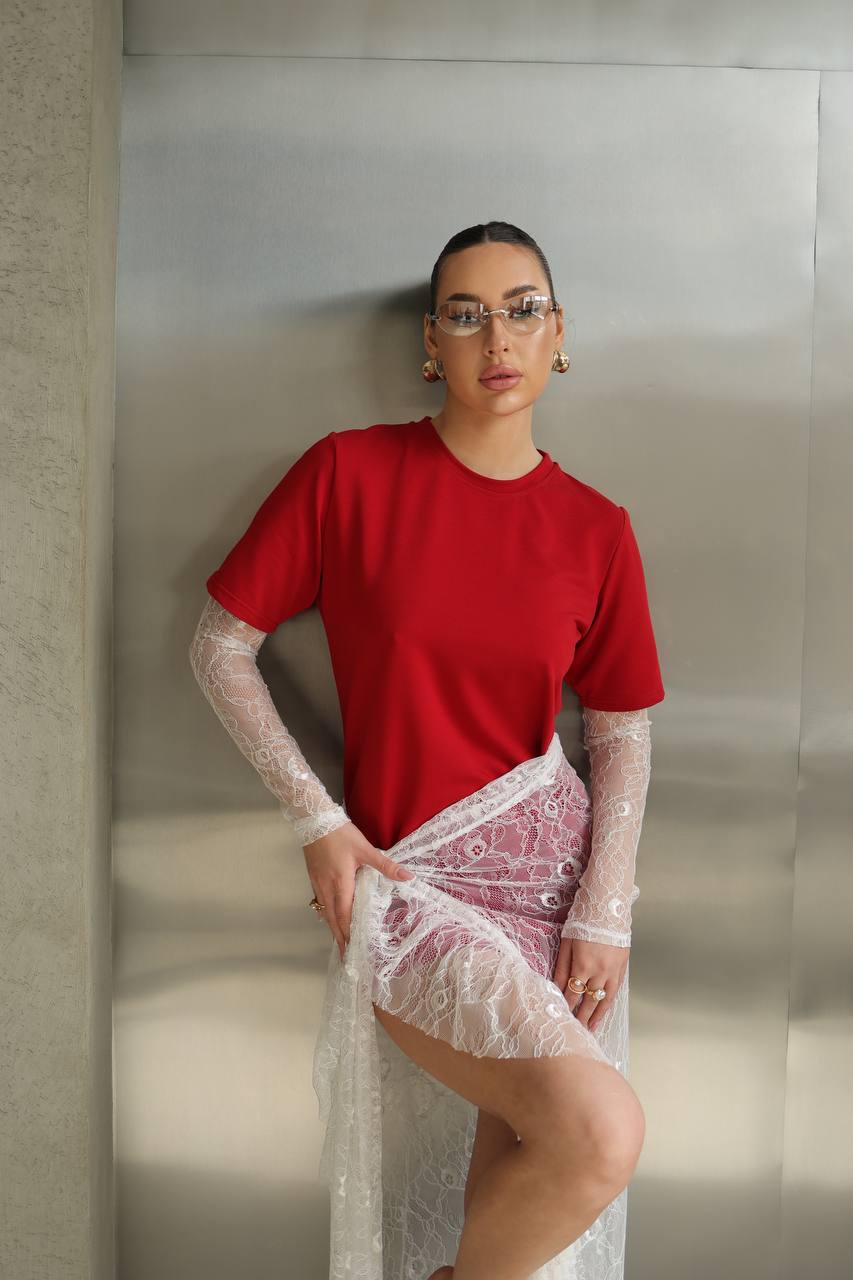 Lace Wrap Skirt 