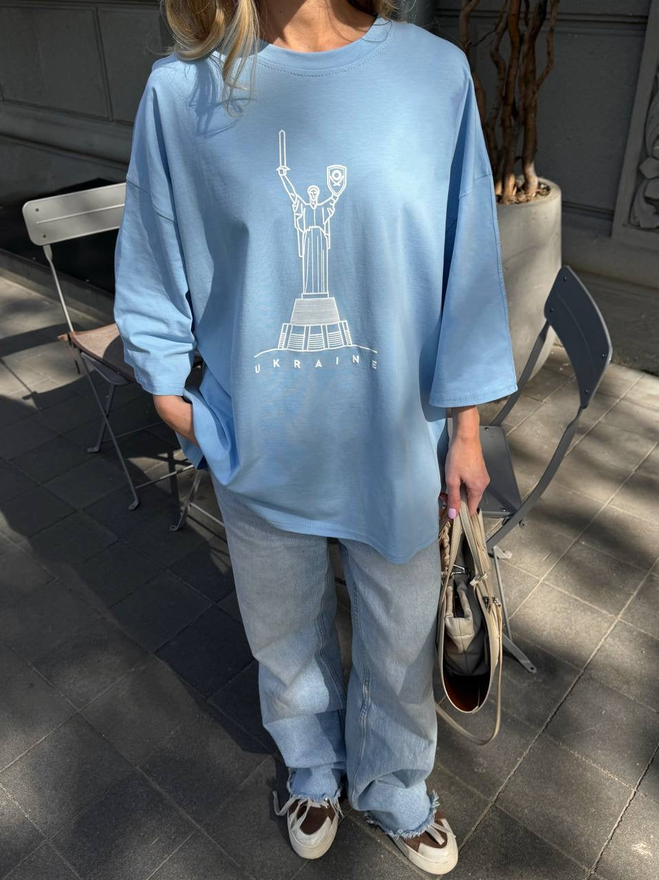 Oversized Patriotic T-Shirt
