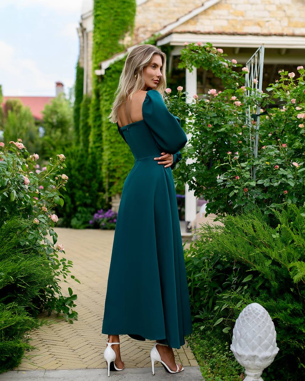 Dress with Built-In Cups