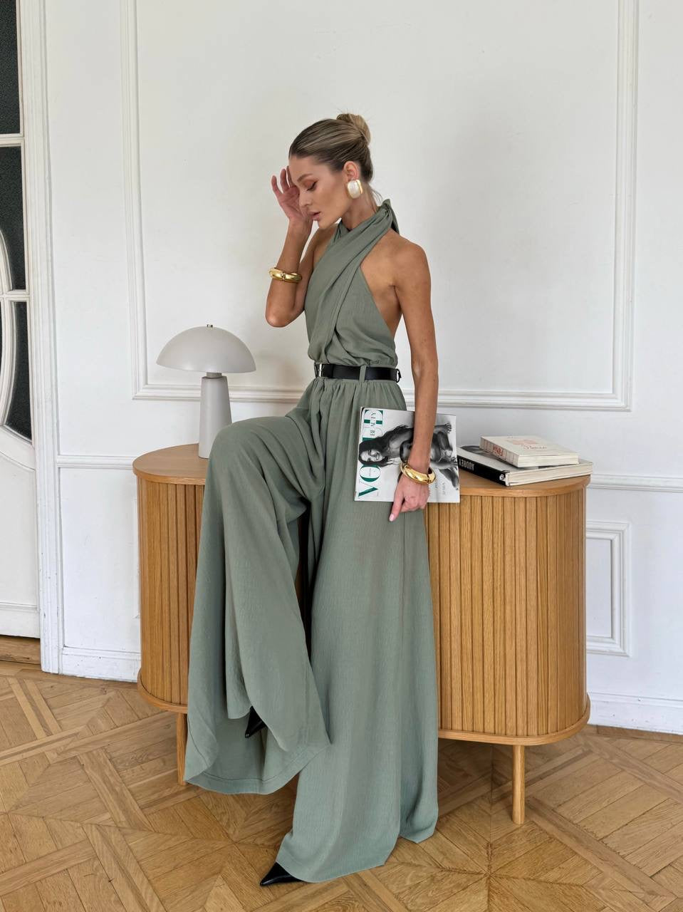 Jumpsuit with Belt