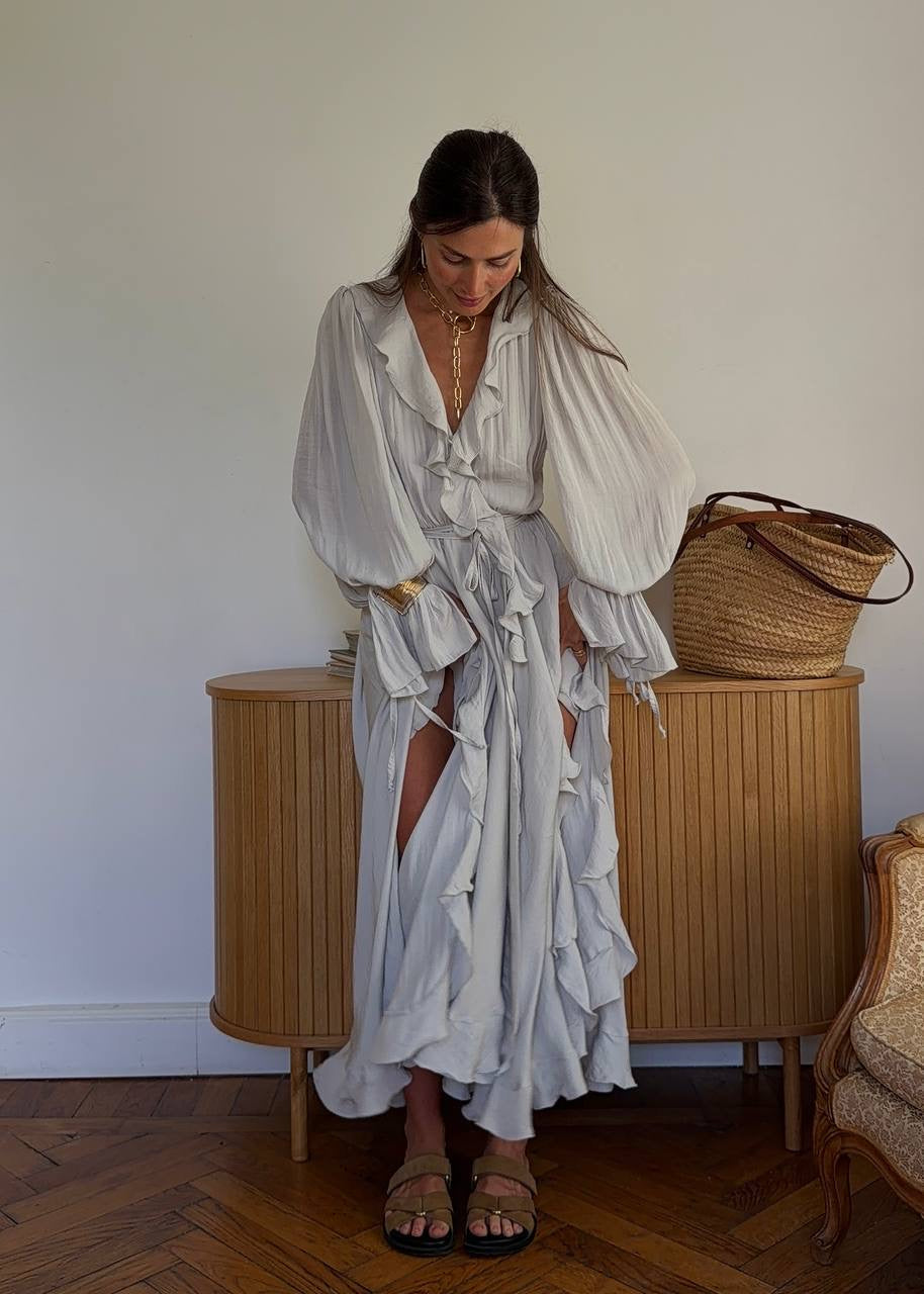 Wrap Maxi Dress