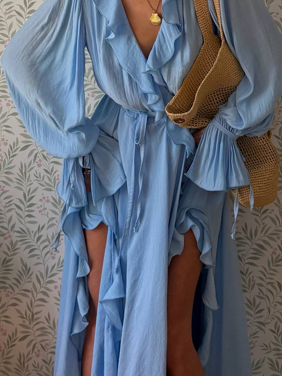 Wrap Maxi Dress