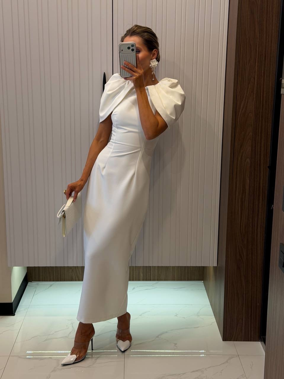 Sculpted Midi Dress