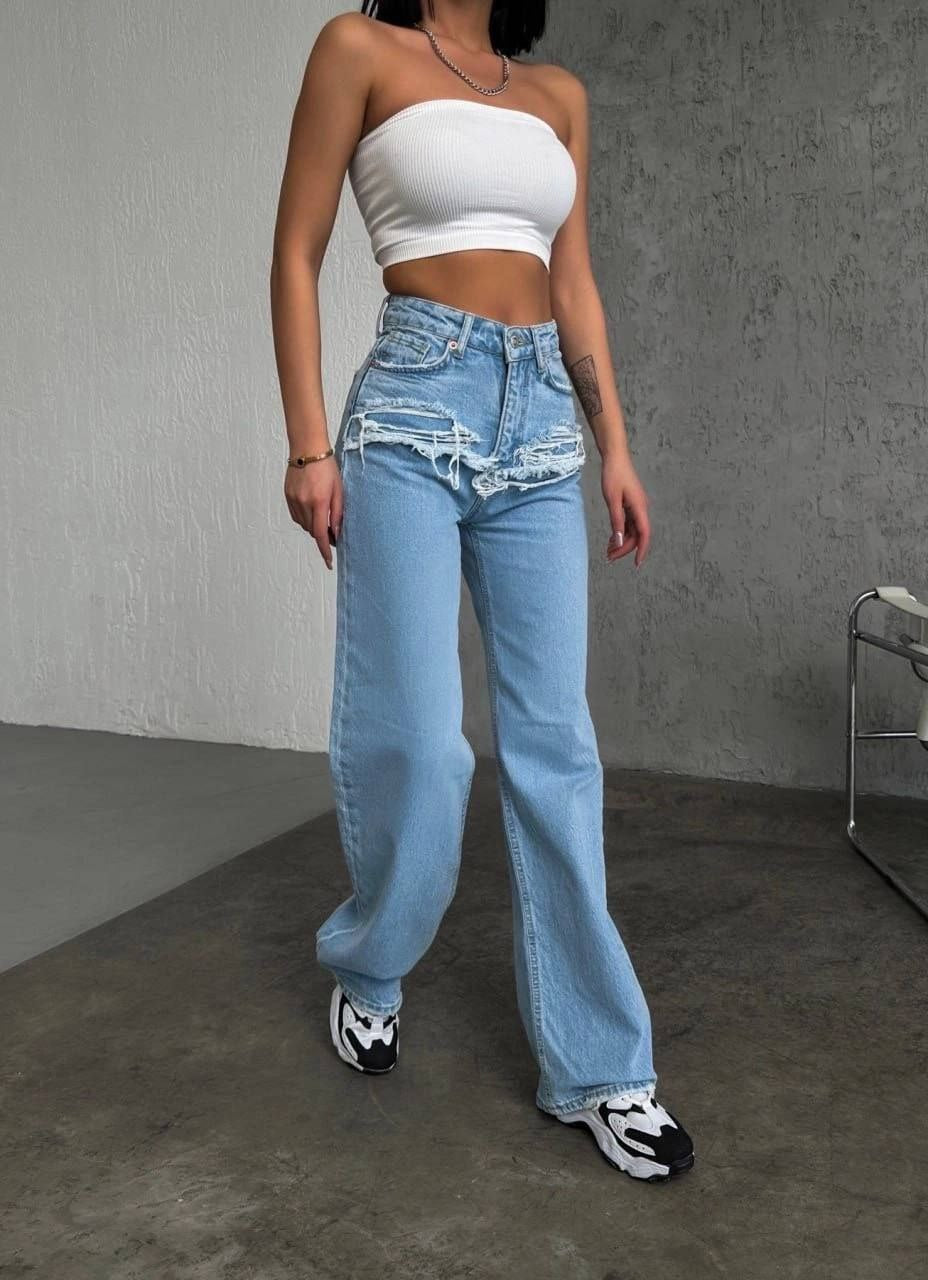 Wide-leg jeans