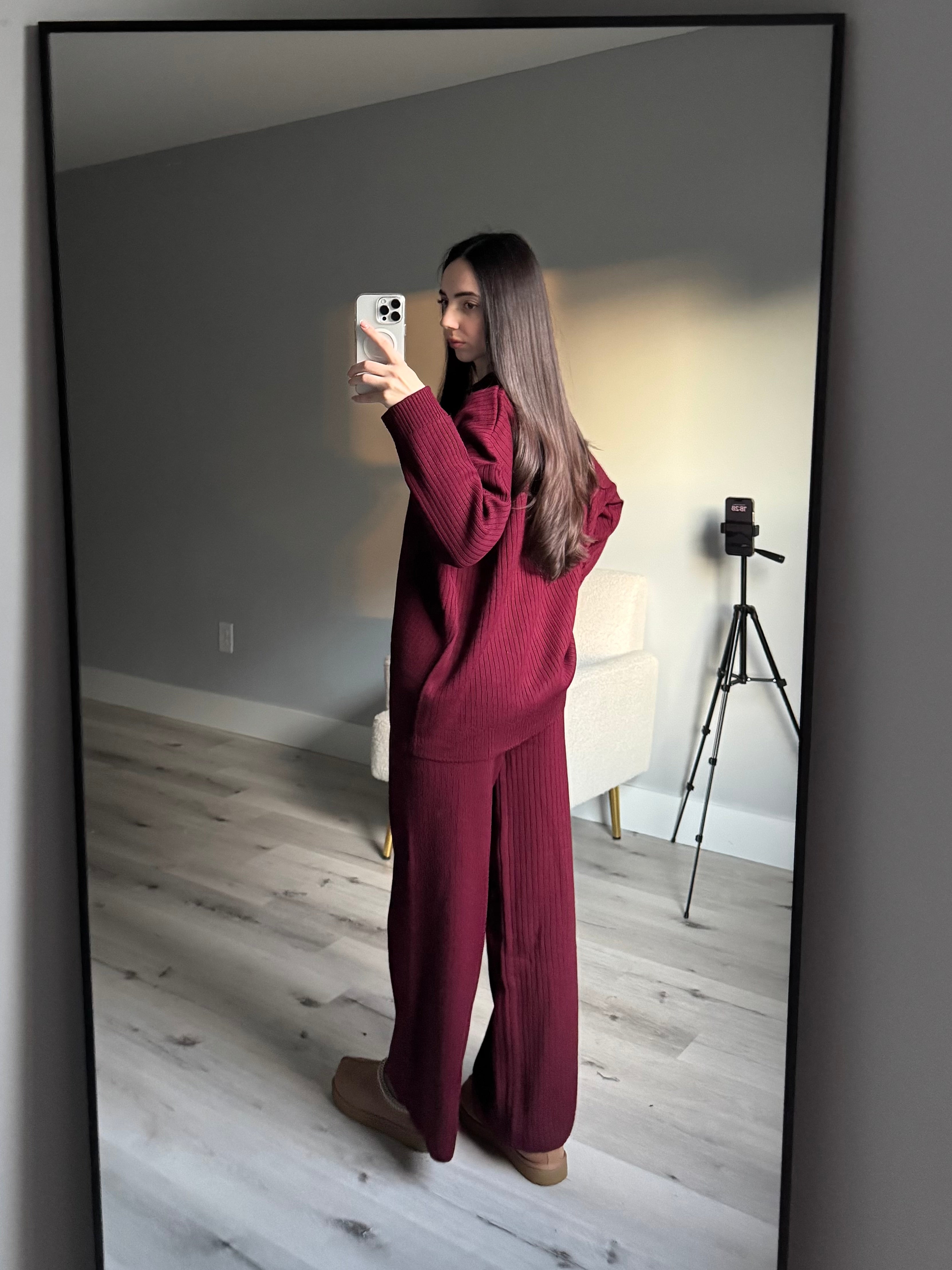 Set Sweater+Palazzo Pants