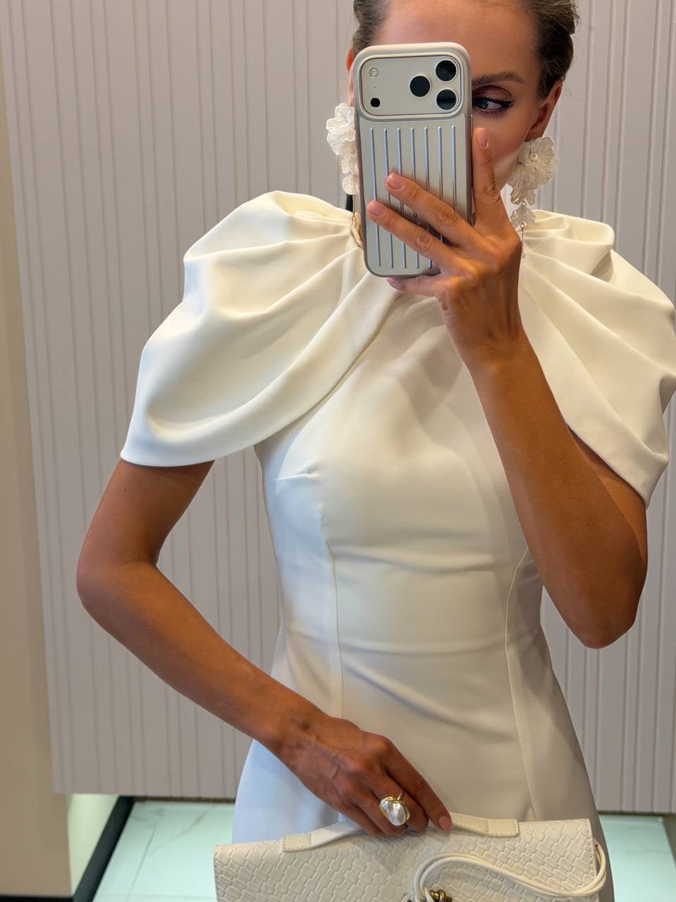 Sculpted Midi Dress