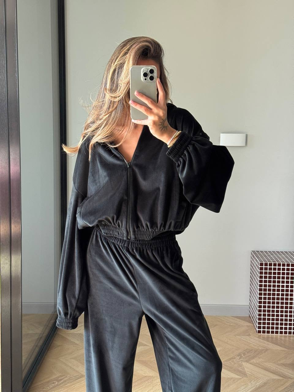 Cozy Velour Tracksuit