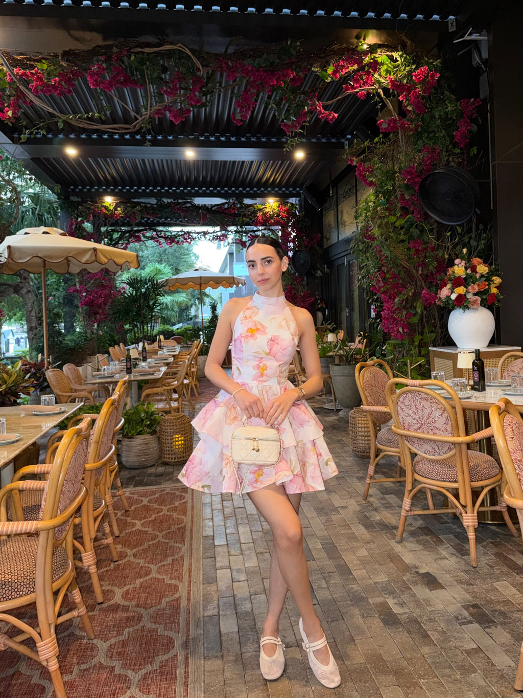 Floral romantic dress