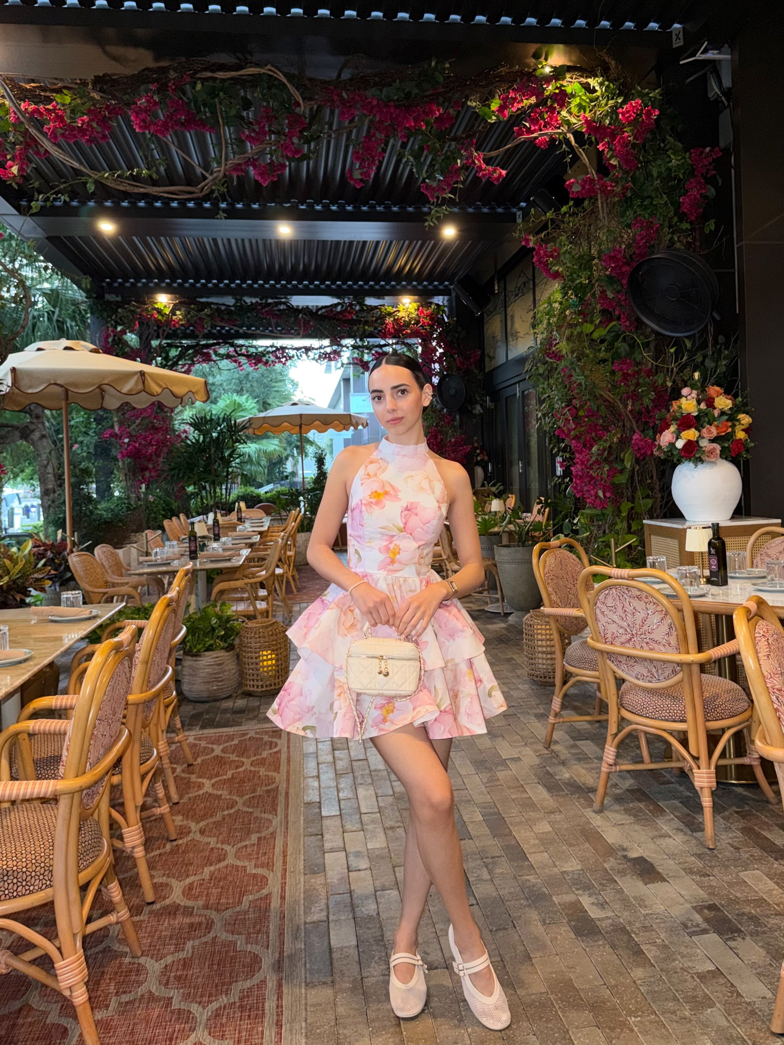 Floral romantic dress