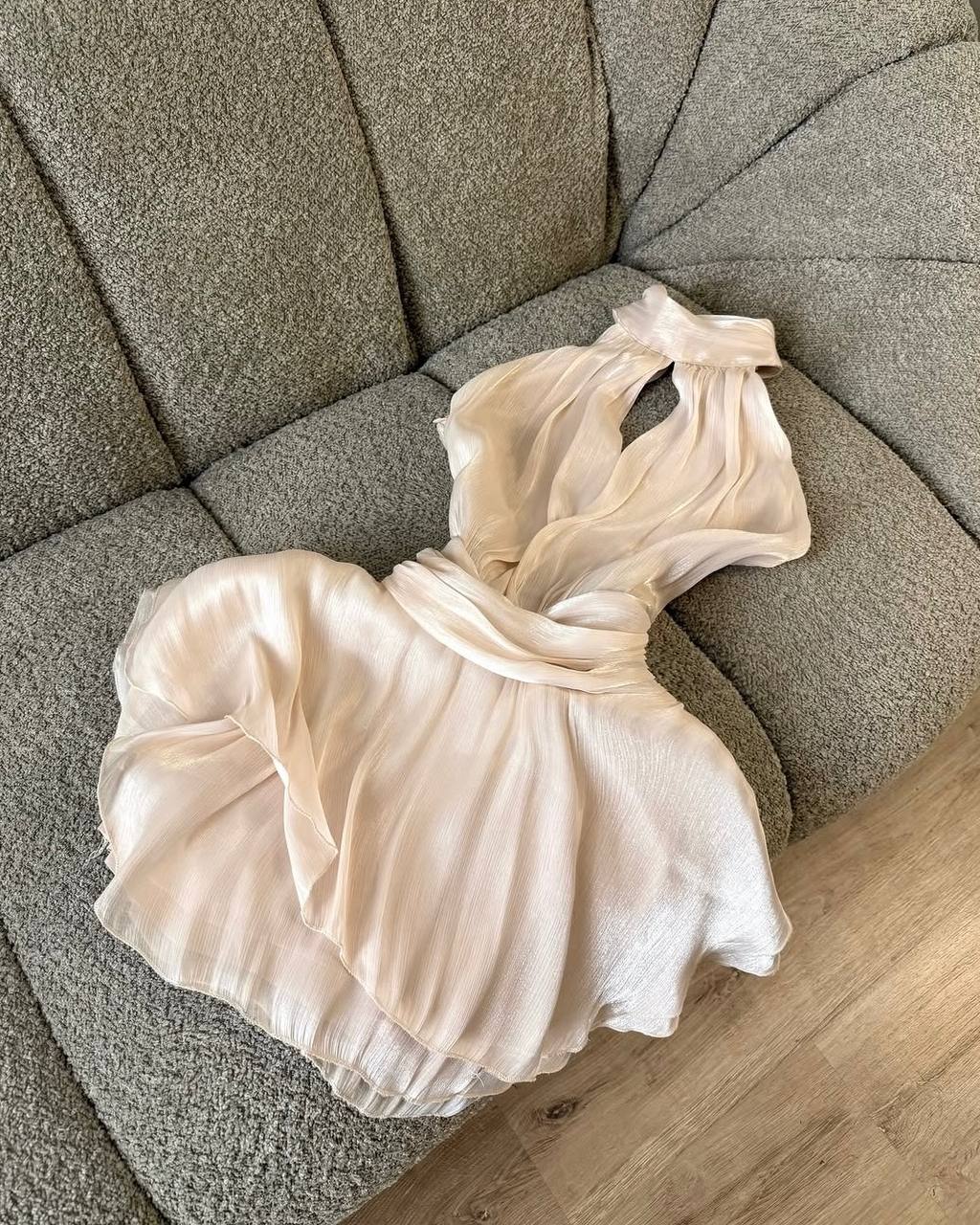 Organza Mini Dress
