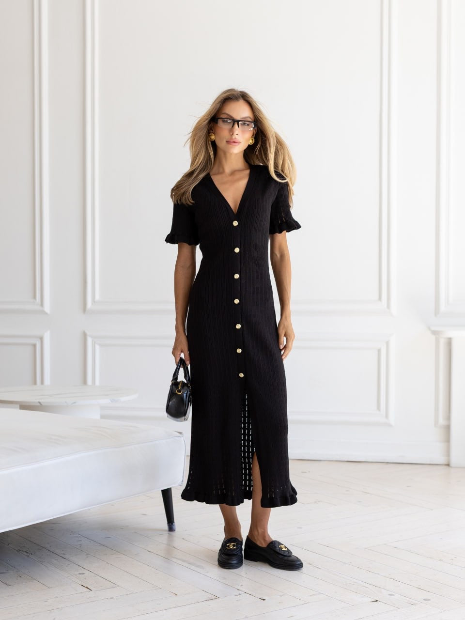 “Rimini” Knit Midi Dress