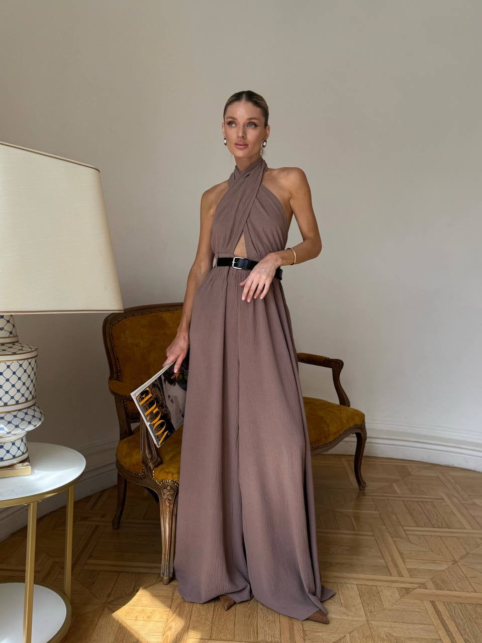Jumpsuit with Belt