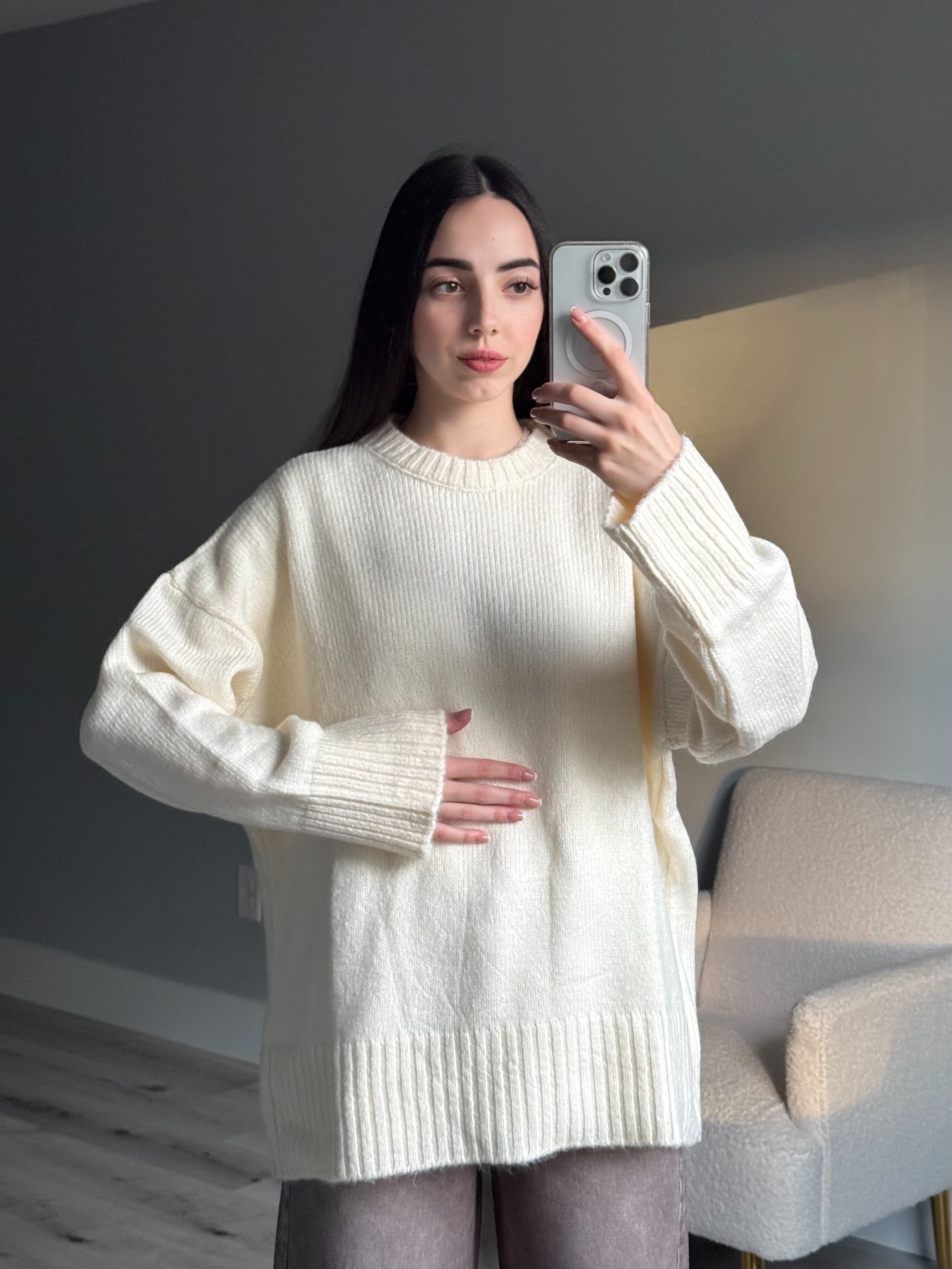Knitted sweater
