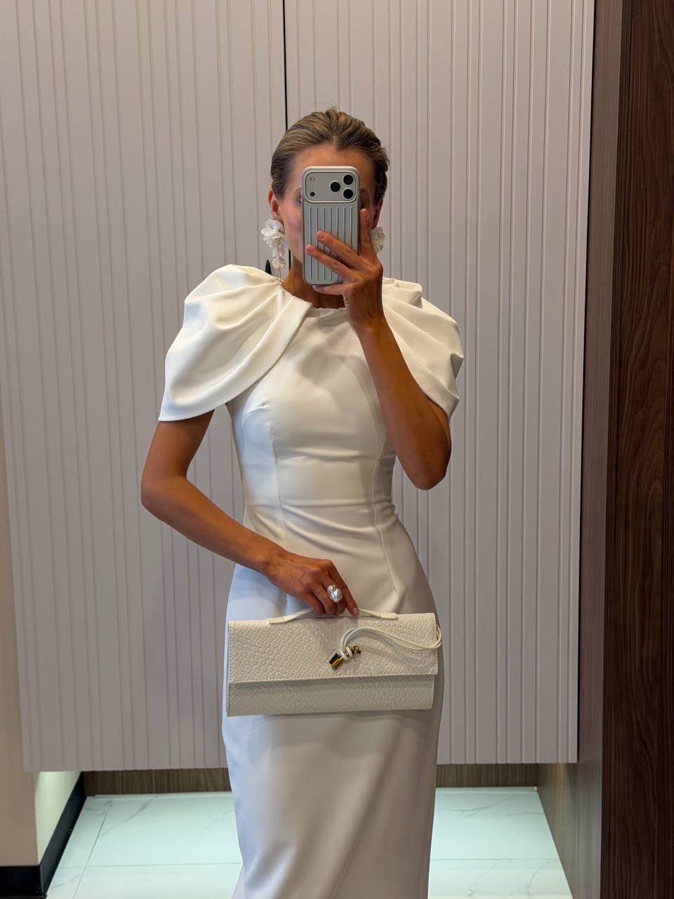 Sculpted Midi Dress