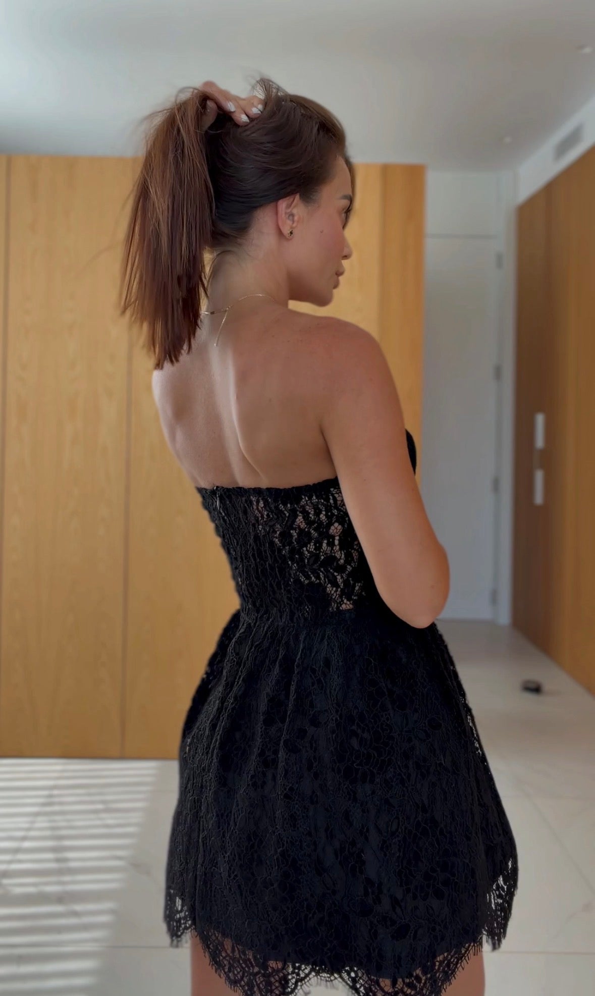 Guipure Lace Dress