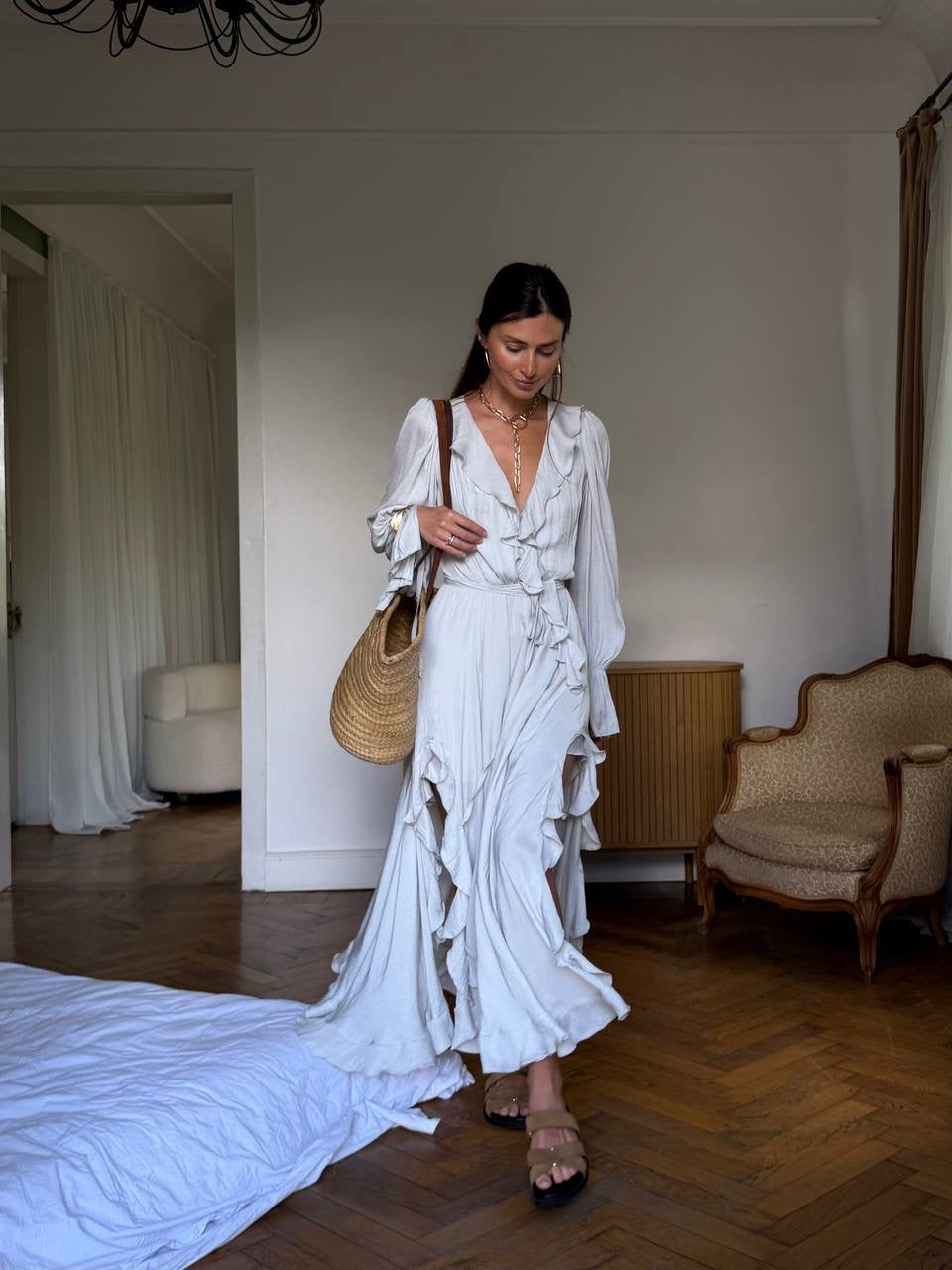 Wrap Maxi Dress