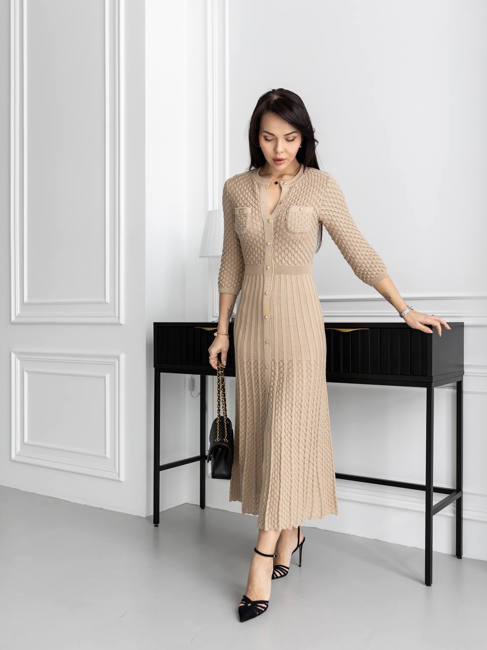 Lace Cotton Dress
