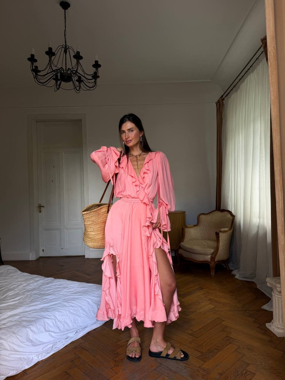 Wrap Maxi Dress