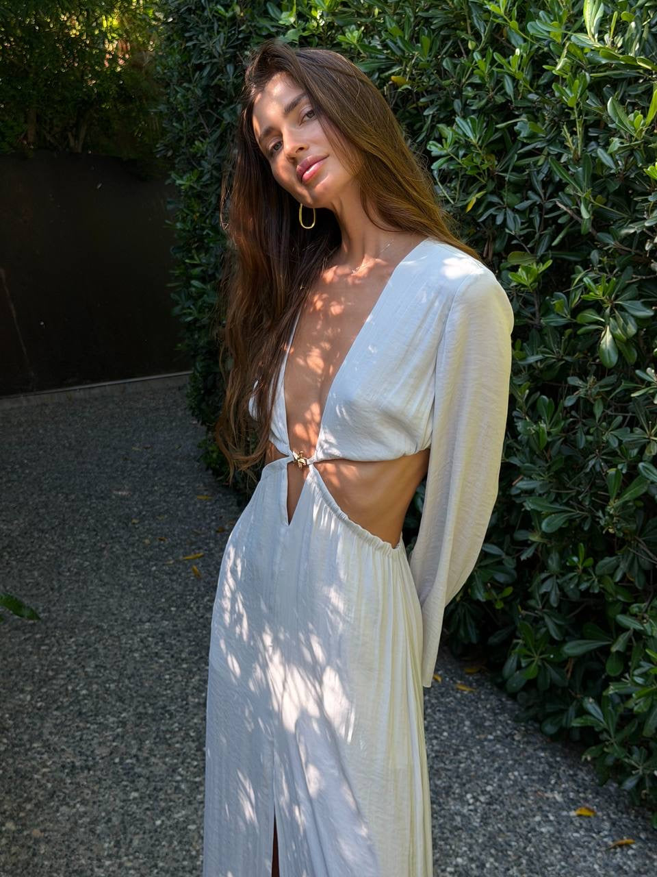 Wet Silk Dress