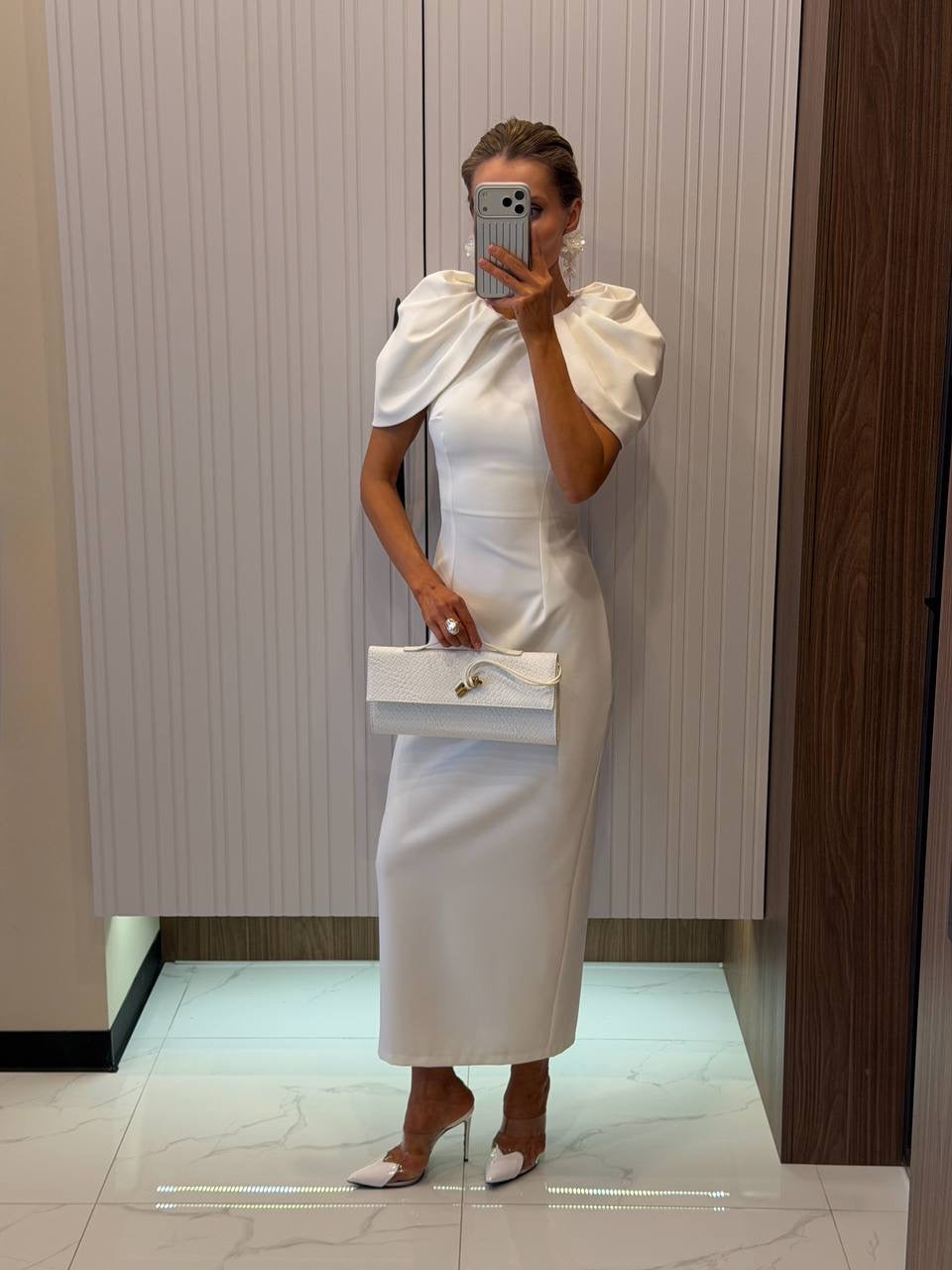 Sculpted Midi Dress
