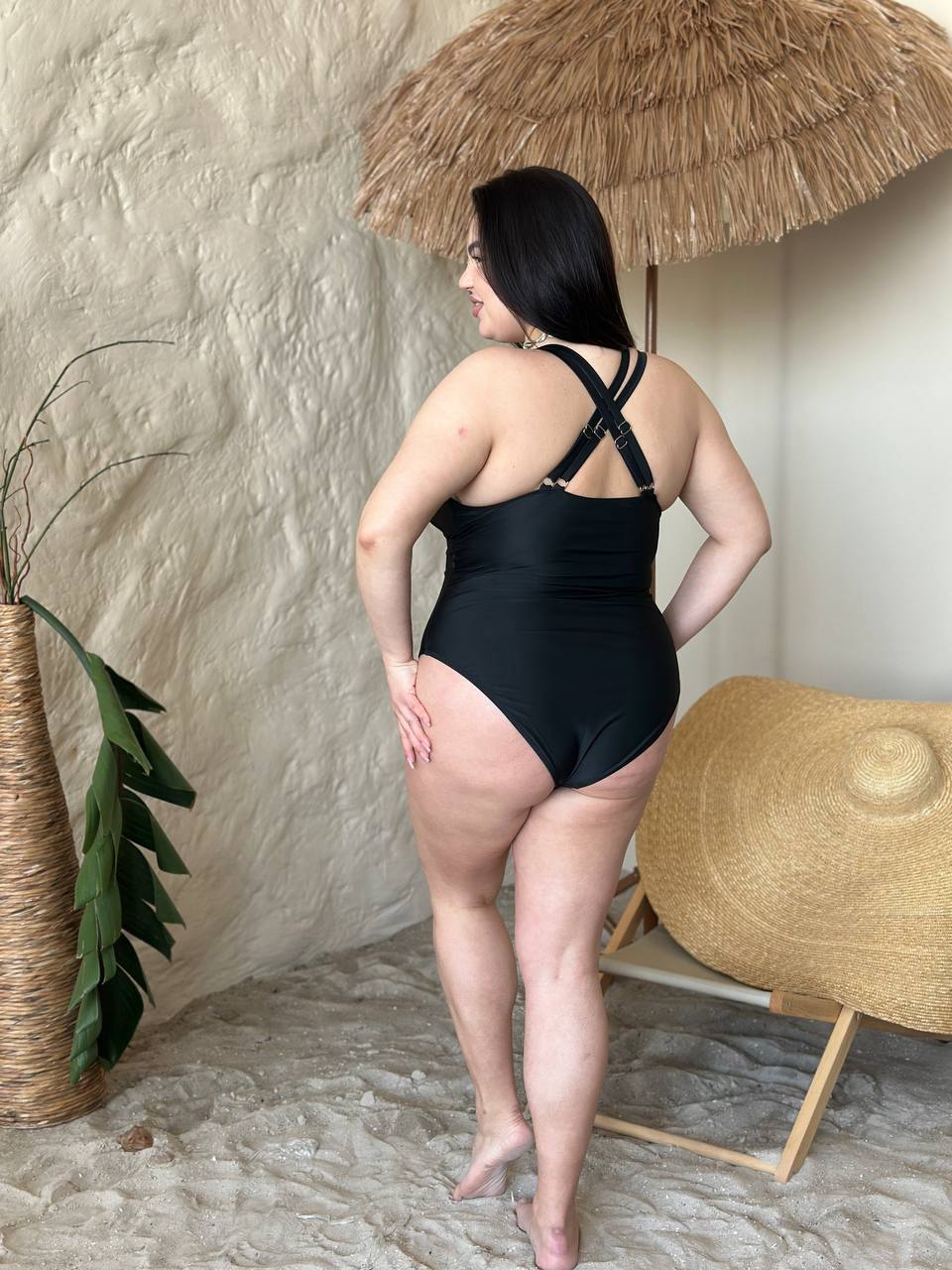 Stunning Plus-Size Swimsuit