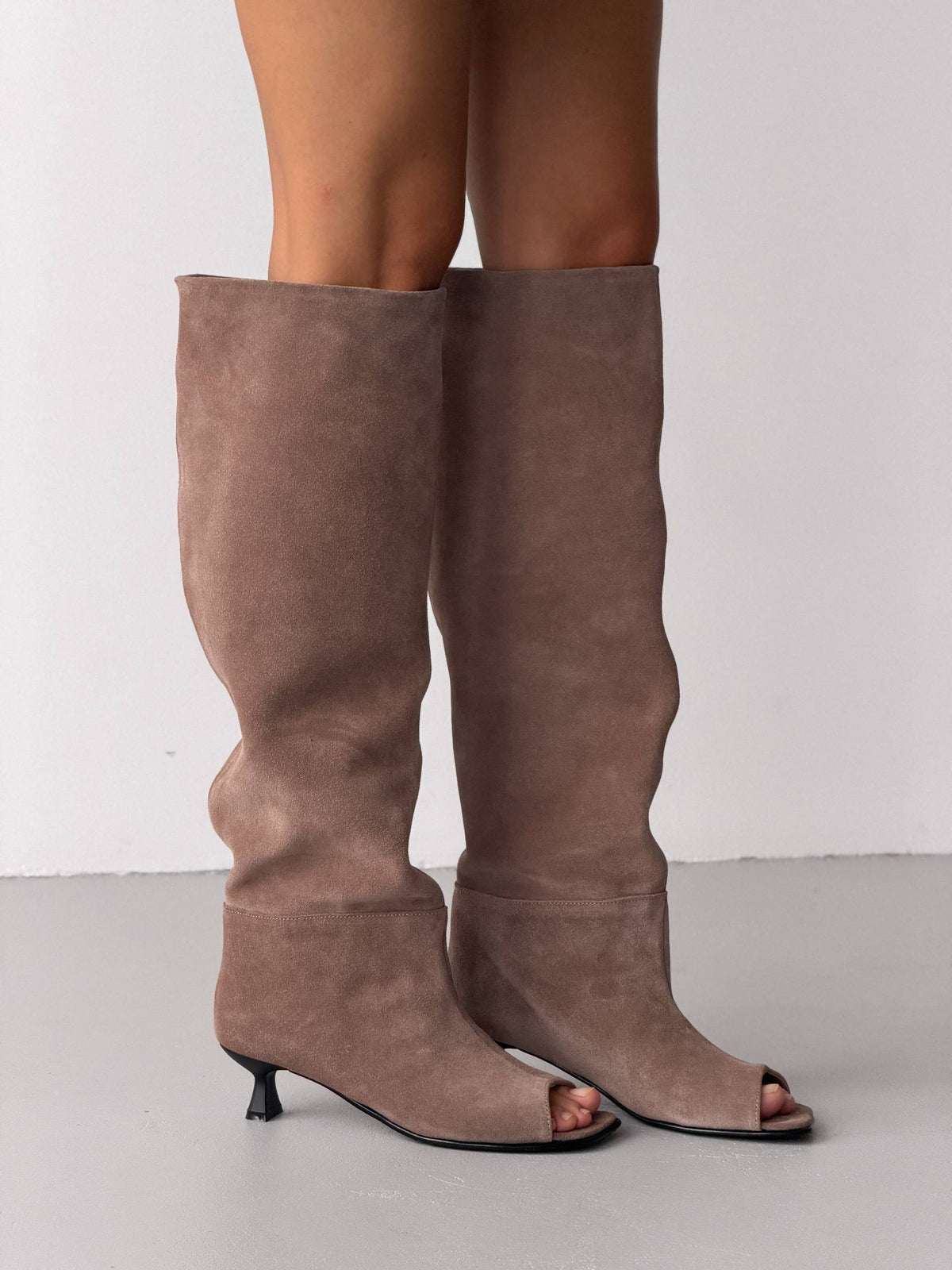 Open-Toe Boots