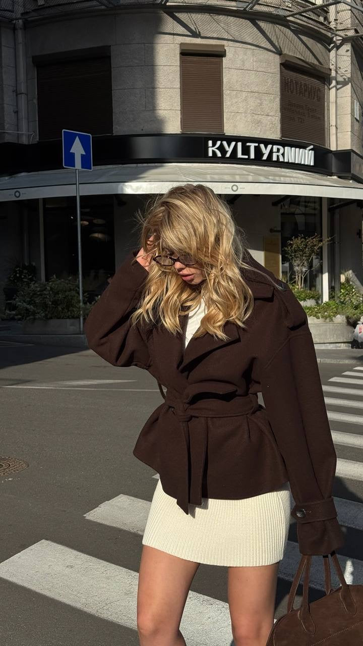 Cashmere Trench Coat