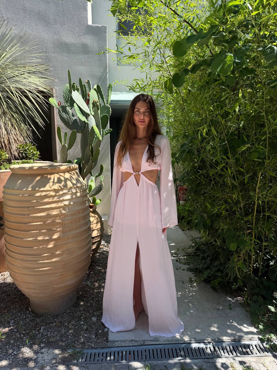 Wet Silk Dress