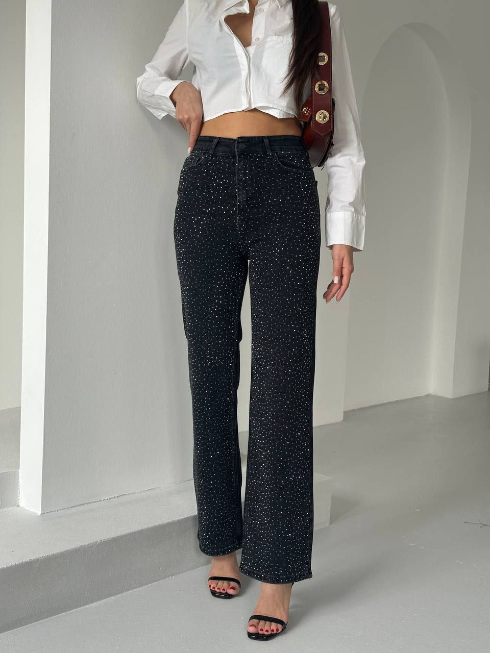 Jeans with Rhinestones