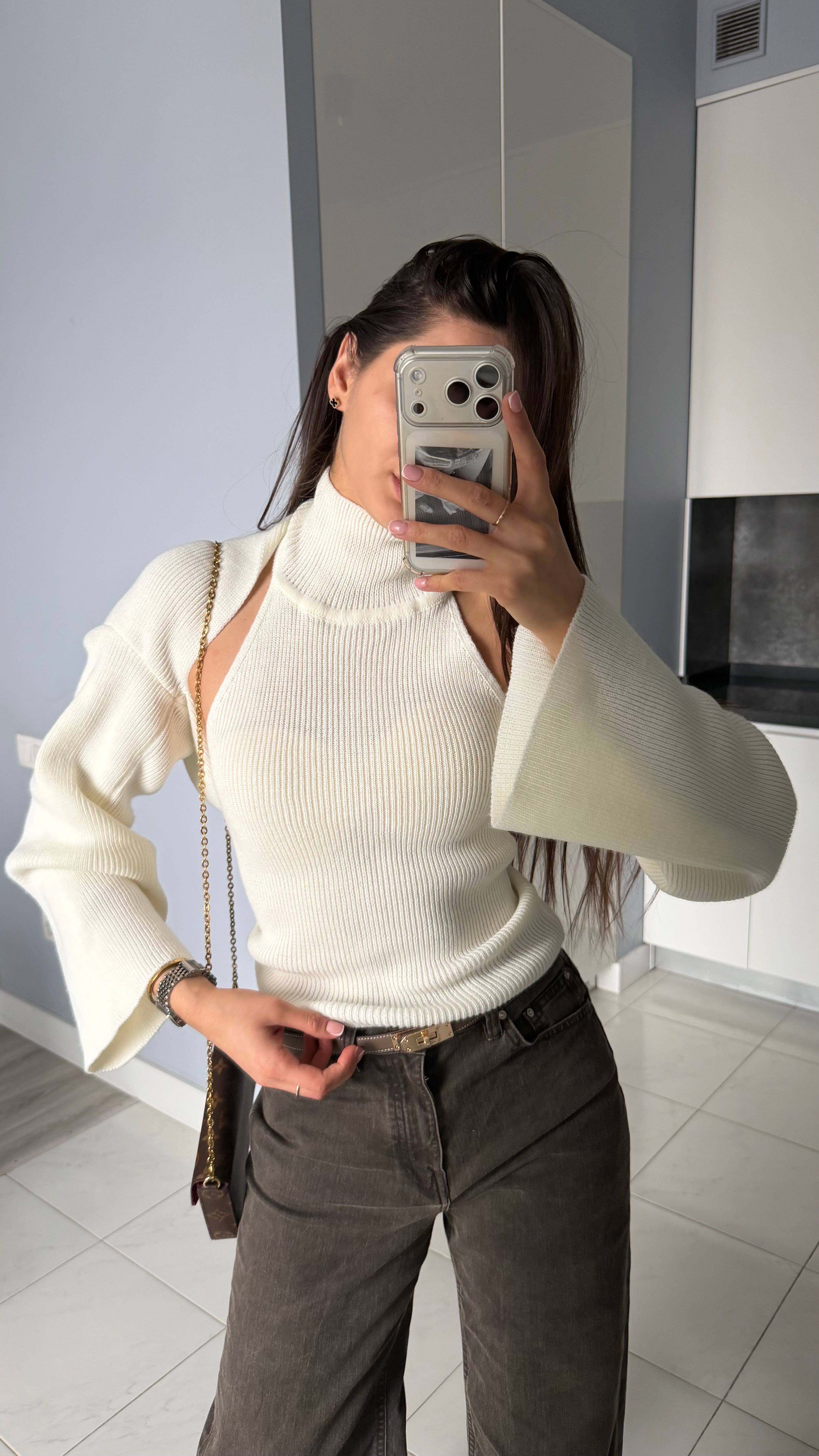 Trendy Top with Cape✨