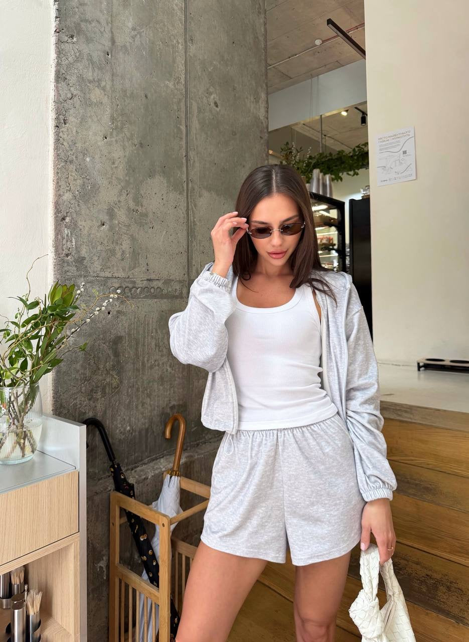 Velour Two-Piece Set