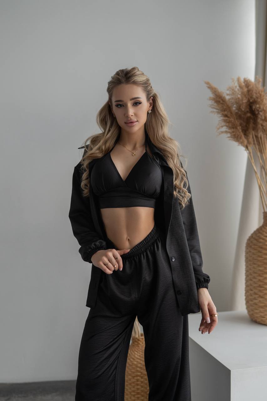 Three-Piece Pants Set