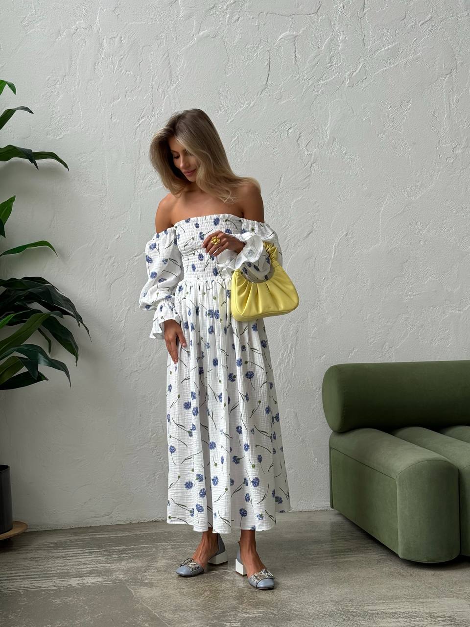 “Solomia” Midi Dress