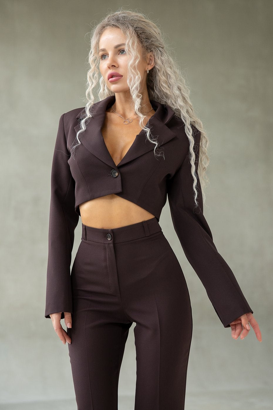 Flared Pants & Simona Blazer