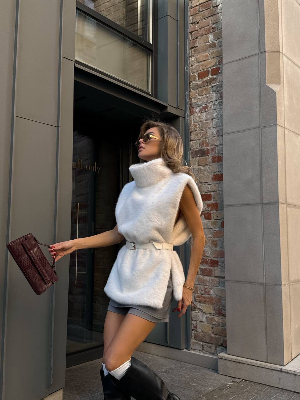 Stylish "Fraga" Vest-Cape
