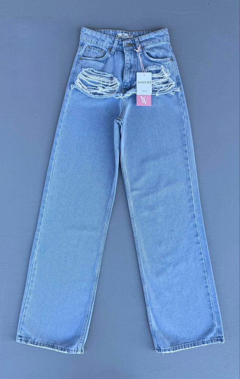 Wide-leg jeans
