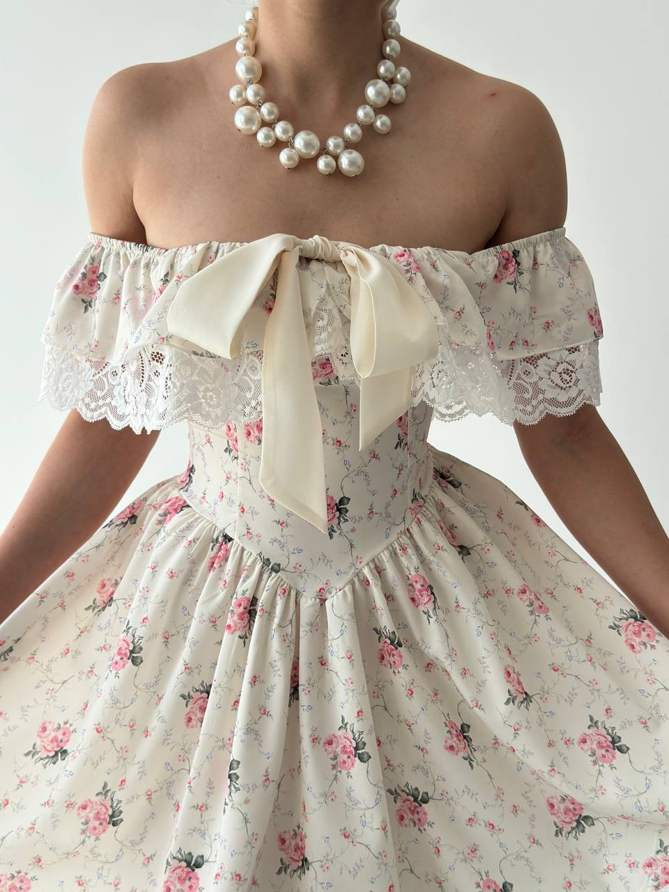 Floral Lace Dress✨