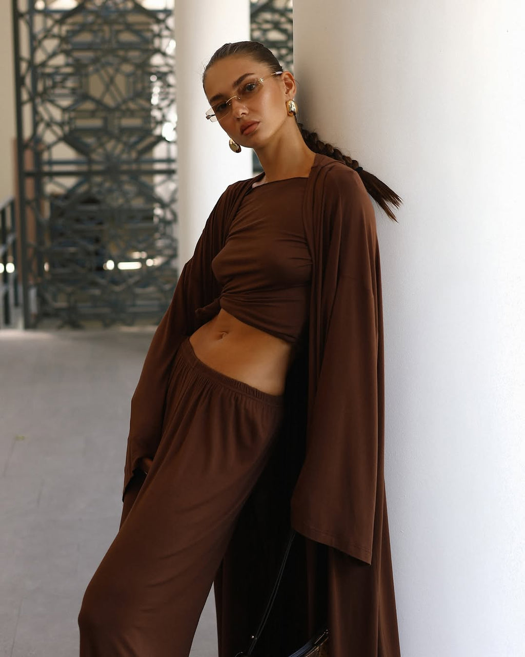 3-piece set with cardigan